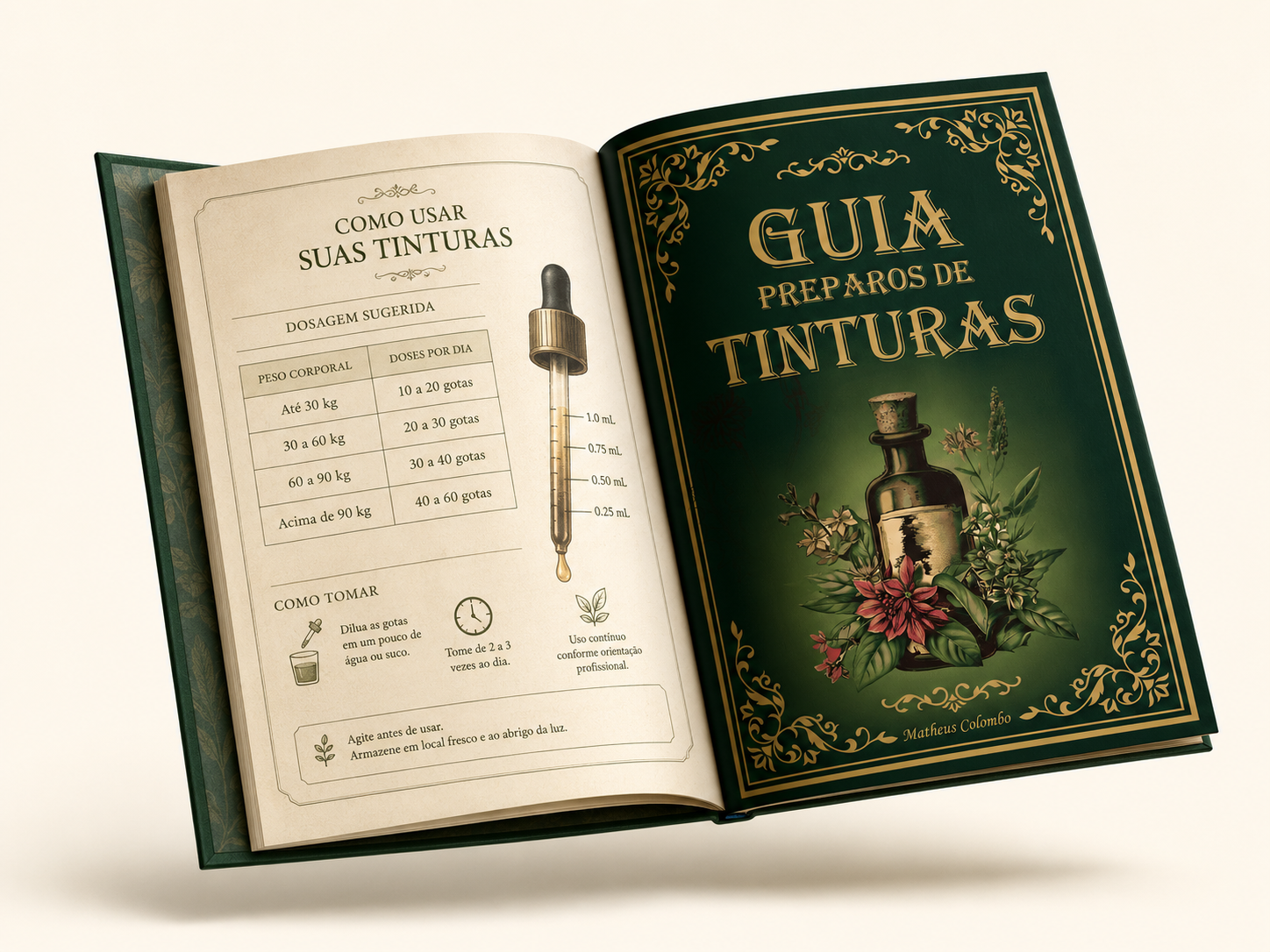 Amostra do Guia de Tinturas 1
