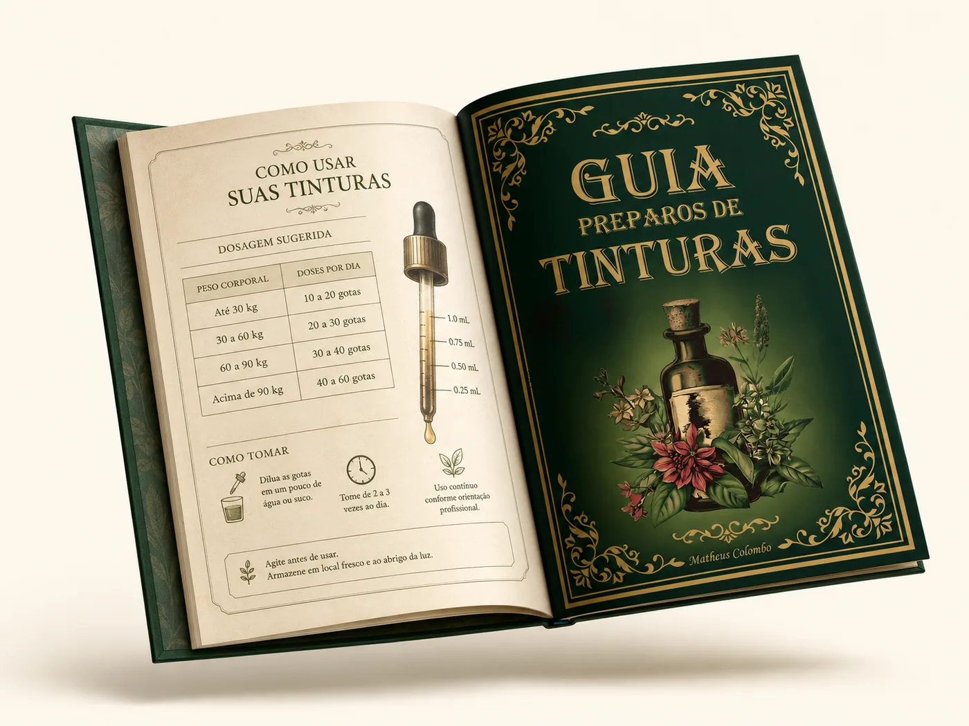 Amostra do Guia de Tinturas 1