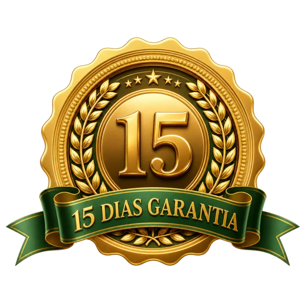 Selo de garantia de 15 dias